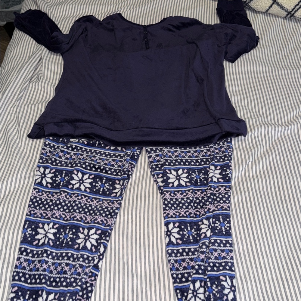 Nautica Navy Blue Pajama Set